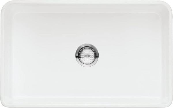 NEW Blanco 525010 Cerana Kitchen Sink, 30 X 19, White