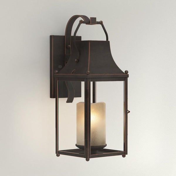 NEW 18" Whitby Bronze Outdoor Entrance Wall Sconce PHEL3000BR