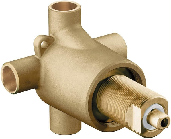 NEW Moen 3360 Brass Commercial 3-Function Transfer Shower Valve - 1/2 in. CC Connection