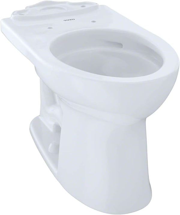 As Is Toto C454CUFG#01 Drake II Elongated Toilet Bowl with SanaGloss, Cotton-Read