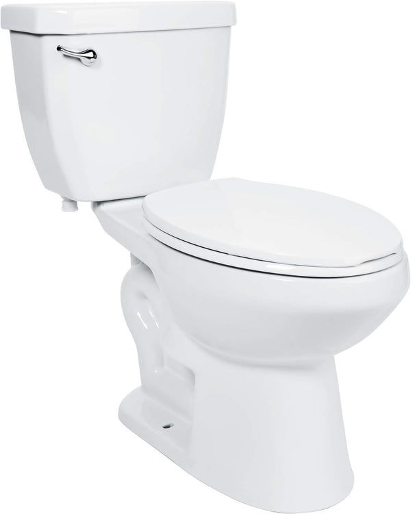 NEW Miseno MNO240C Two-Piece Toilet with Chair Height Elongated Bowl - Includes Seat and Wax Ring