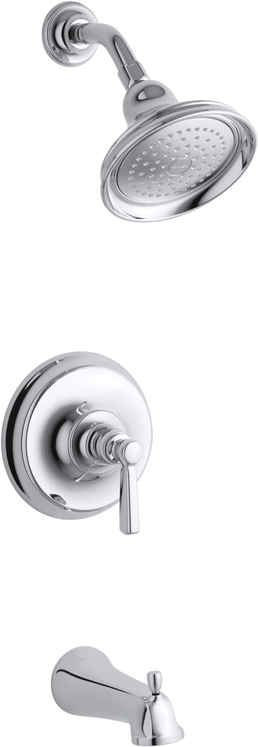 NEW Kohler 640243 K-T5318-4-BN Refinia Bath and Shower Trim, Valve Not Included, Vibrant Brushed Nickel