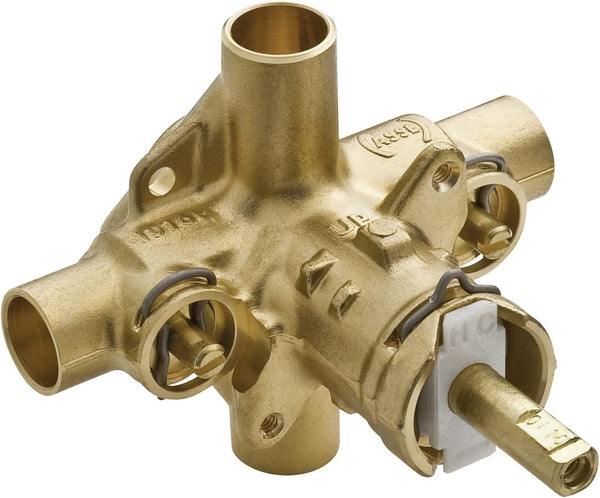 NEW Moen 2570 Brass Rough-In Posi-Temp Pressure-Balancing Cycling Tub & Shower Valve