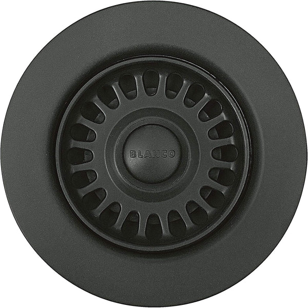 NEW Blanco 441090 4.5-in Anthracite Plastic Fixed Post Kitchen Sink Strainer