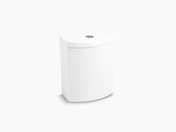 NEW KOHLER 3569-0 Persuade Curv Dual-Flush Toilet Tank 1.0 GPF or 1.6GPF, White
