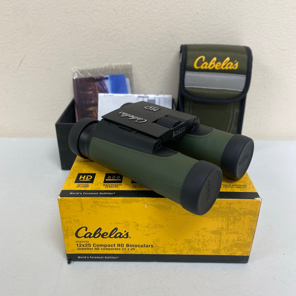 Cabela's Intensity HD Gen 2 Compact Binoculars-12X25 HD