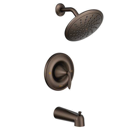 NEW Moen T2233EPORB Eva Tub Shower System with Rainshower Showerhead without Valve, Oil Rubbed Bronze