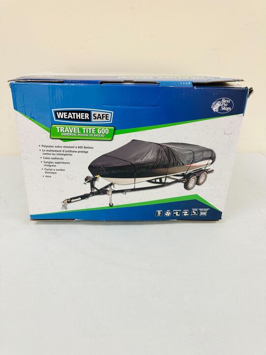 AS IS TRAVEL TITE 600 UNIVERSAL BOAT COVER