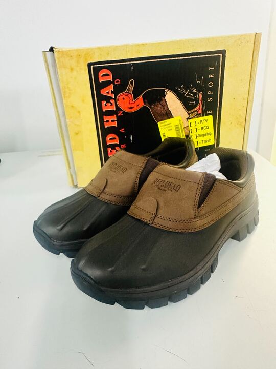 RedHead Cruiser Waterproof Shoes for Men - Dark Brown - 10M
