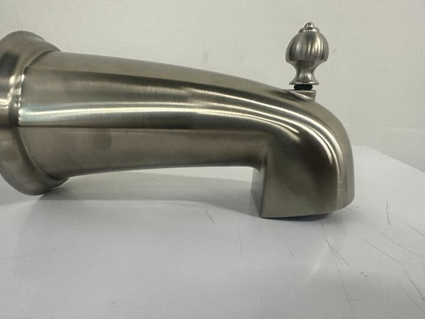 Used Pfister 920-025J Catalina Diverter Tub Spout, Brushed Nickel-Read