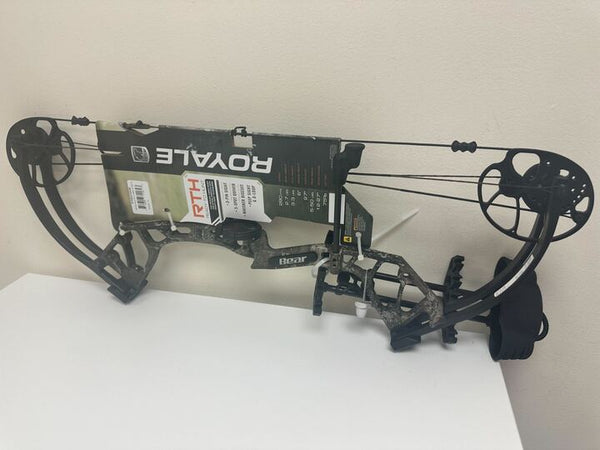 As Is Bear Archery Royale RTH Compound Bow Package - 50 lbs- Right Hand