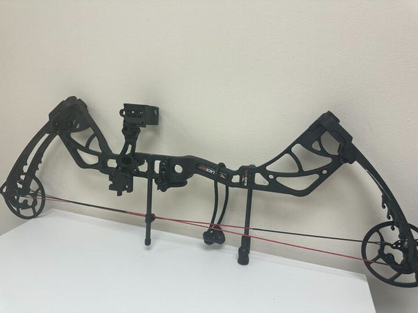 AS IS BlackOut Pursuit Compound Bow-Black - Right Hand - 55-70 lbs